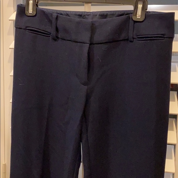 Loft navy wide leg trouser - Picture 2 of 4